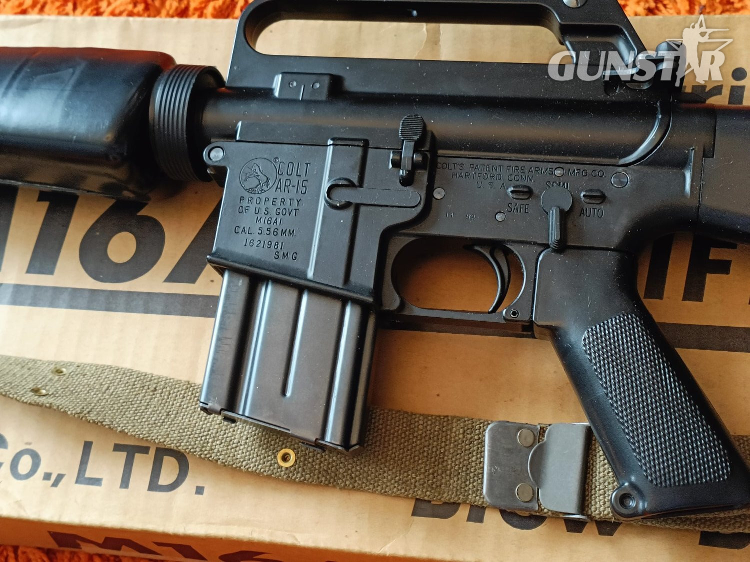 Marushin Colt m16  .22 Semi Auto - {CATEGORY} in 