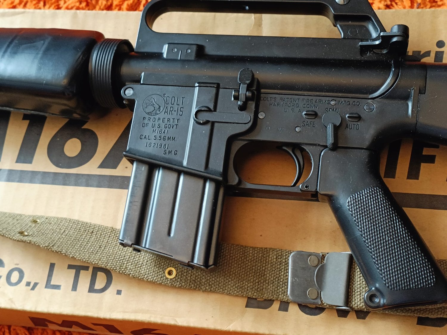 Marushin Colt m16  .22 Semi Auto - {CATEGORY} in 