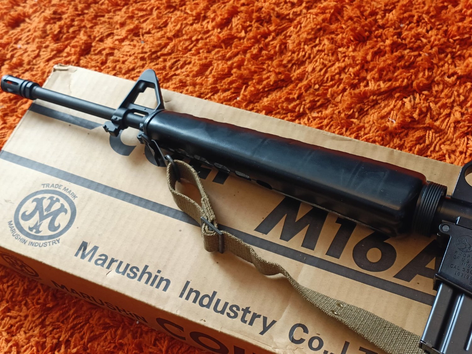 {CATEGORY} - Marushin Colt m16  .22 Semi Auto in 