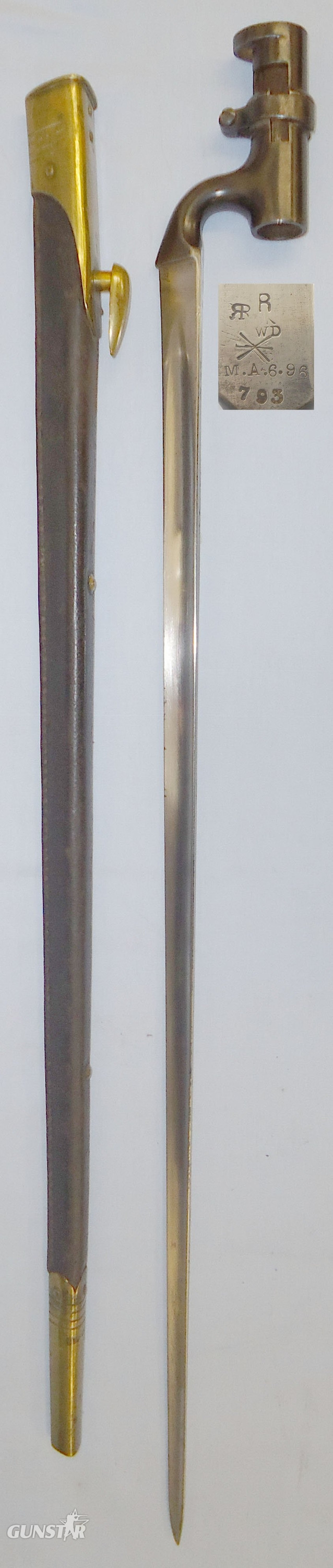 Martini Henry Bayonet in 
