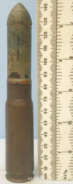 INERT DEACTIVATED. Scarce WW2 German 1943 Dated 20 mm MK151/20 (20x82) Practice  INERT DEACTIVATED. Scarce WW2 German 1943 Dated 20 mm MK151/20 (20x82) Practice  Antique & Militaria in 