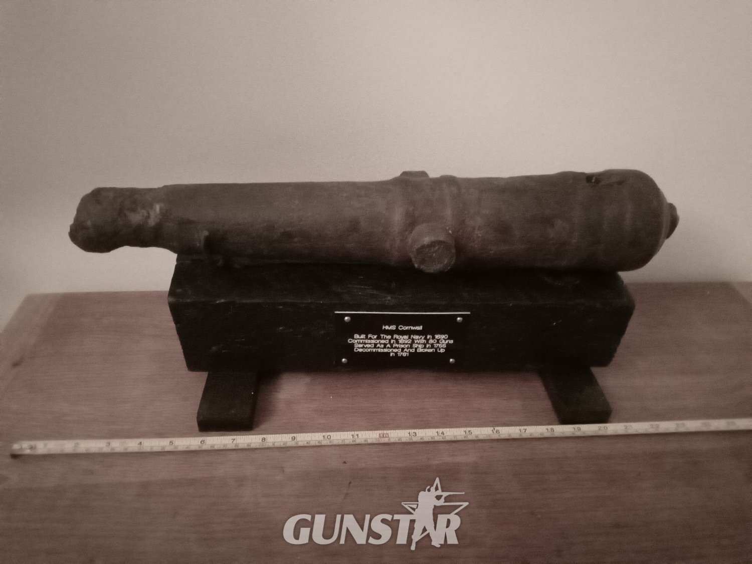 British ship wreck  Signal cannon  None Muzzleloader in 