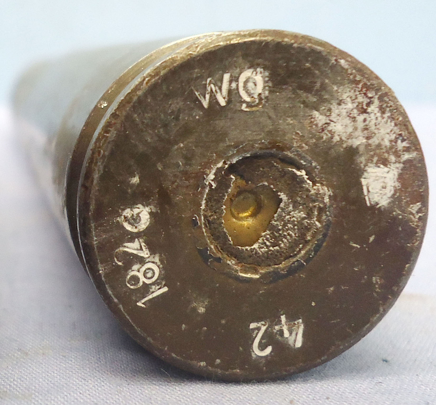 INERT DEACTIVATED. WW2, 1943 dated German 20 mm MK151/20 (20x82) Armour Piercing (AP) Cannon Round. O 1928 INERT DEACTIVATED. WW2, 1943 dated German 20 mm MK151/20 (20x82) Armour Piercing (AP) Cannon Round. O 1928  Other Ammunition