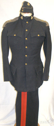 Attributed Derbyshire Imperial Yeomany Officers Uniform & Cap Attributed Derbyshire Imperial Yeomany Officers Uniform & Cap Clothing in 