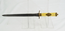 Georgian British Naval Fighting Dirk by Francis Thurkle Dagger