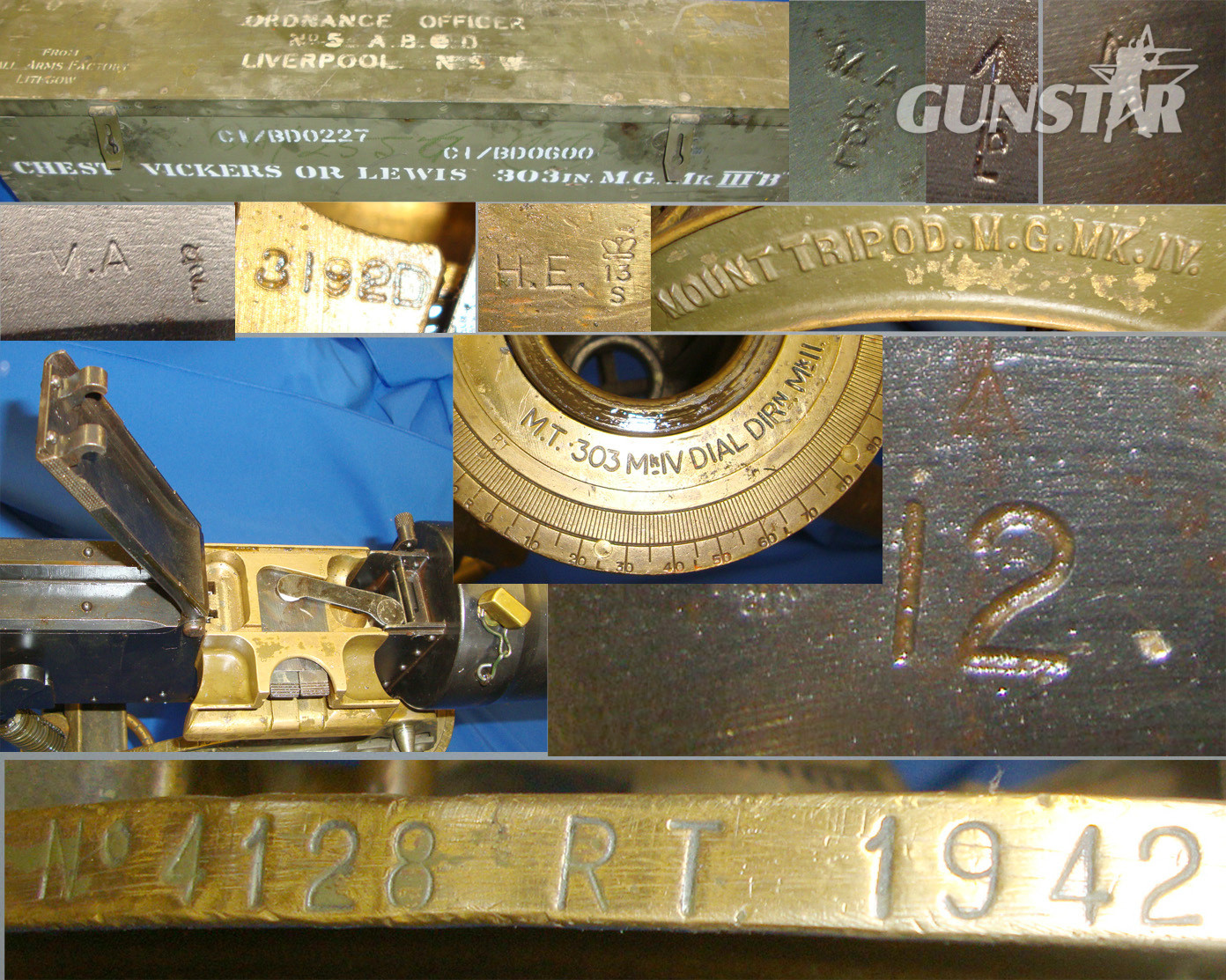 UNIQUE**THE OLDEST SURVIVING AUSTRALIAN WD VICKERS (SERIAL NUMBER 12)**Transit Cased Inter War 1929-1931 Production WW2 Lithgow Vickers MK 1 .303 Calibre Heavy Machine Gun  UNIQUE**THE OLDEST SURVIVING AUSTRALIAN WD VICKERS (SERIAL NUMBER 12)**Transit Cased Inter War 1929-1931 Production WW2 Lithgow Vickers MK 1 .303 Calibre Heavy Machine Gun  None 0 Machine Gun
