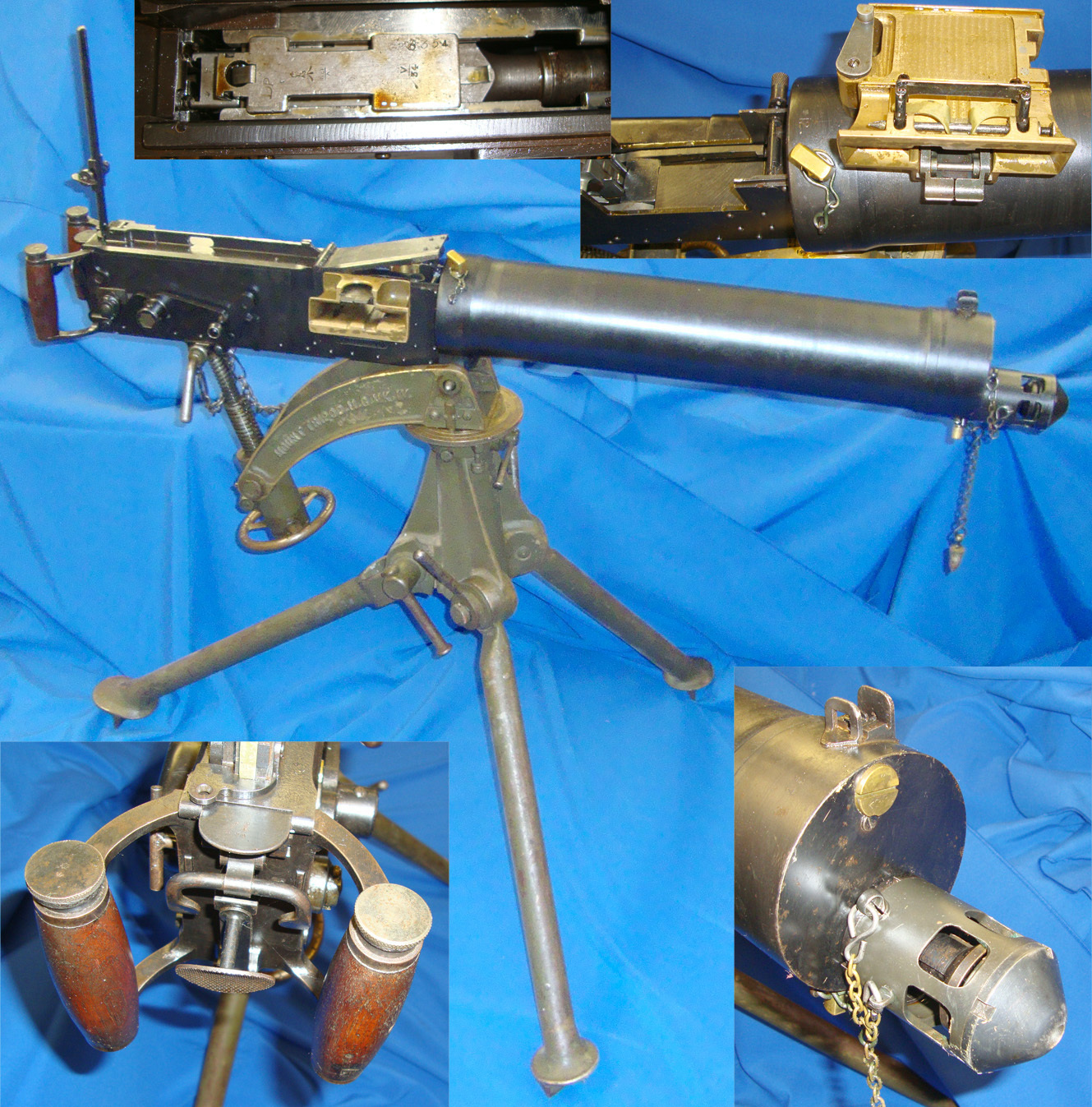  UNIQUE**THE OLDEST SURVIVING AUSTRALIAN WD VICKERS (SERIAL NUMBER 12)**Transit Cased Inter War 1929-1931 Production WW2 Lithgow Vickers MK 1 .303 Calibre Heavy Machine Gun  None Machine Gun