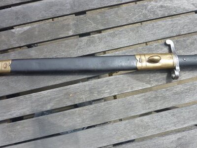 1887 Mark 4 Martini Henry rifle sword Bayonet