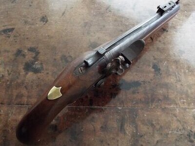 British Flintlock Officers Bayonet Pistol .65 Muzzleloader