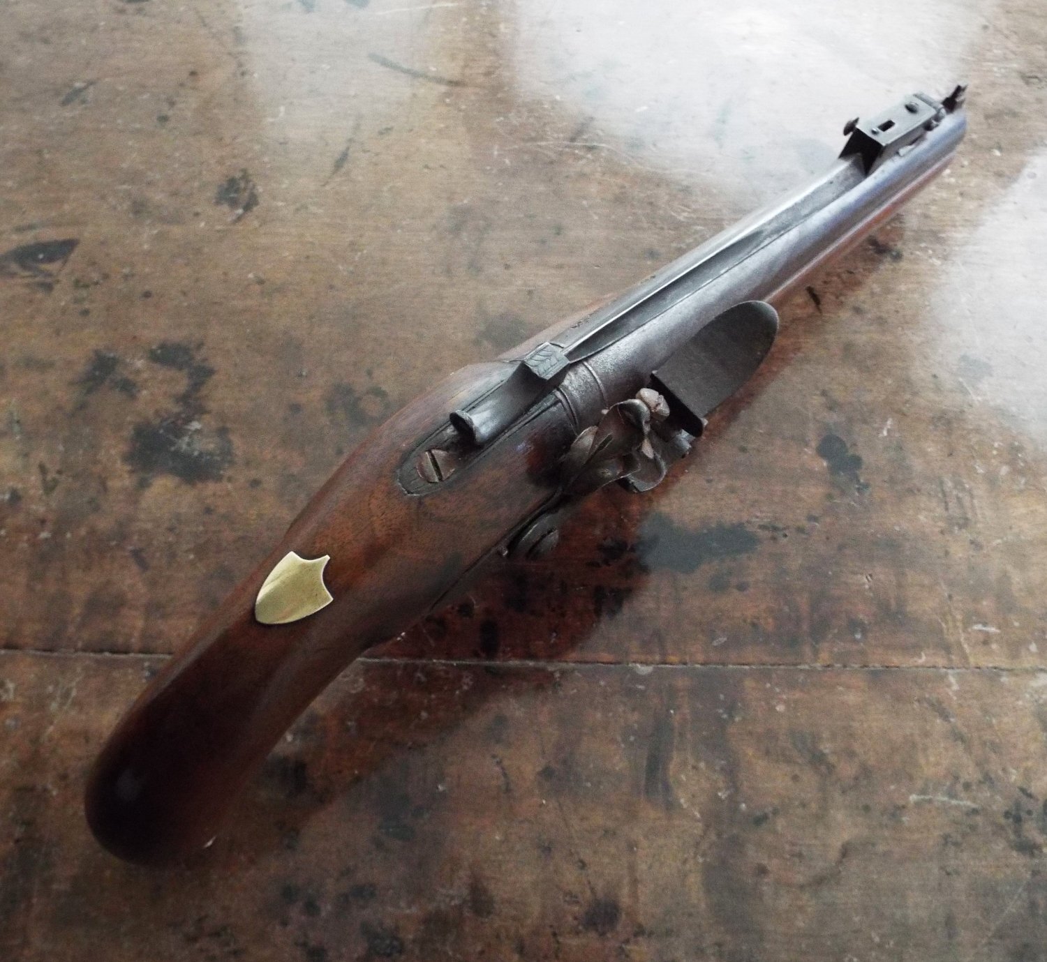  British Flintlock Officers Bayonet Pistol .65 Cal Muzzleloader Muzzleloader