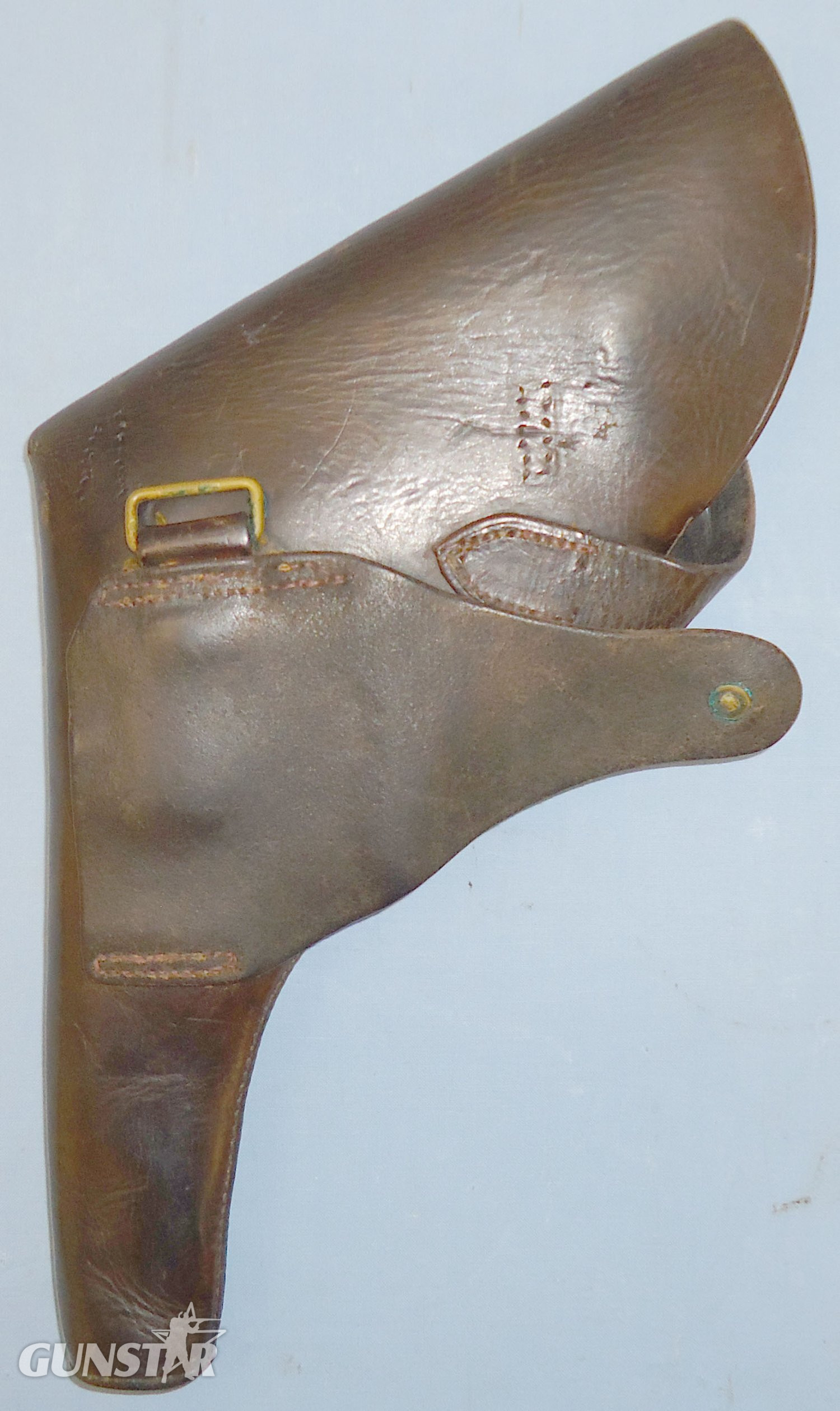  WWI Officers British Sam Browne Holster for Webley MK VI .455\ WWI Officers British Sam Browne Holster for Webley MK VI .455 Antique & Militaria
