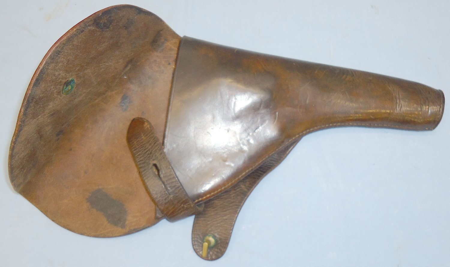 WWI Officers British Sam Browne Holster for Webley MK VI .455\ WWI Officers British Sam Browne Holster for Webley MK VI .455 Antique & Militaria