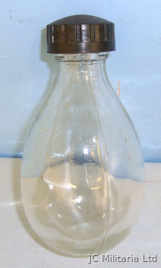 INERT**DEACTIVATED** Nazi German BKHZ/K Glass Tear Gas Grenade INERT**DEACTIVATED** Nazi German BKHZ/K Glass Tear Gas Grenade Antique & Militaria
