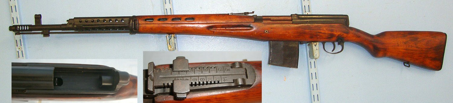  RARE**MATCING NUMBERS**WW2 1941 Russian Army Tula Arsenal 7.62 Calibre Sveta SVT-40 Semi Automatic  Service Rifle**UK 2009 DEACTIVATION MOVING PARTS**Sn 23231:9  Semi-Auto None Rifle
