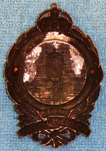 Post WWI Mine Clearance Service Badge. 19289:7. Post WWI Mine Clearance Service Badge. 19289:7. Antique & Militaria