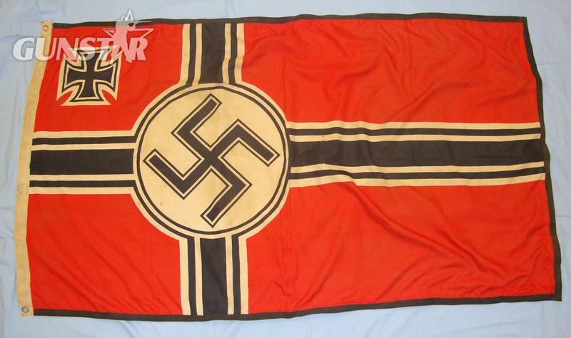 ORIGINAL & RARE Early WW2 1940 Dated Nazi German SS Form War Ensign Flag of Germany (1938-1945) With Original Ink Stamps. War Ensign Flag of Germany (1938-1945) With Original Ink Stamps. Antique & Militaria in 