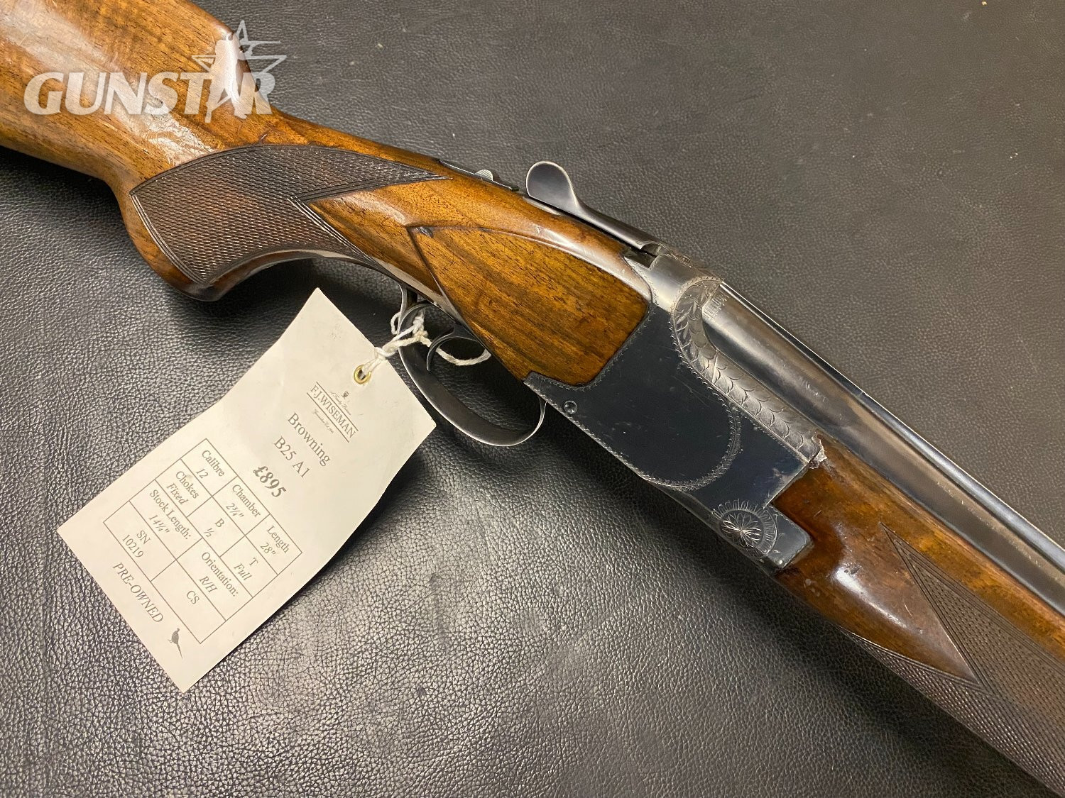 Browning B25 A1 Over and Under 12 Bore/gauge in 