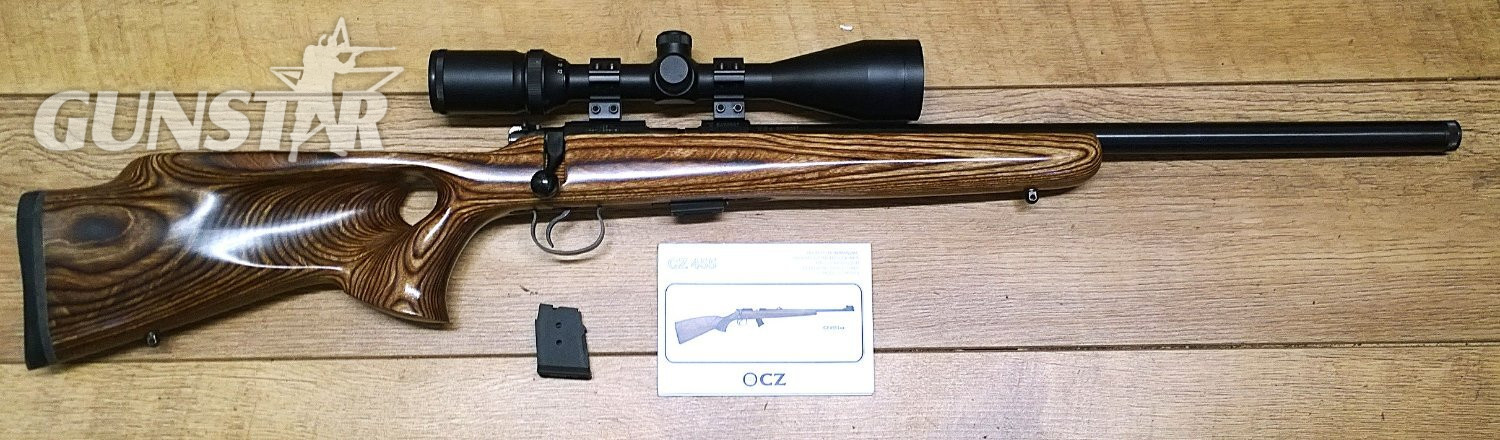 CZ 455 Varmint Bolt Action .22 Long Rifle (.22 LR) Rifle in 