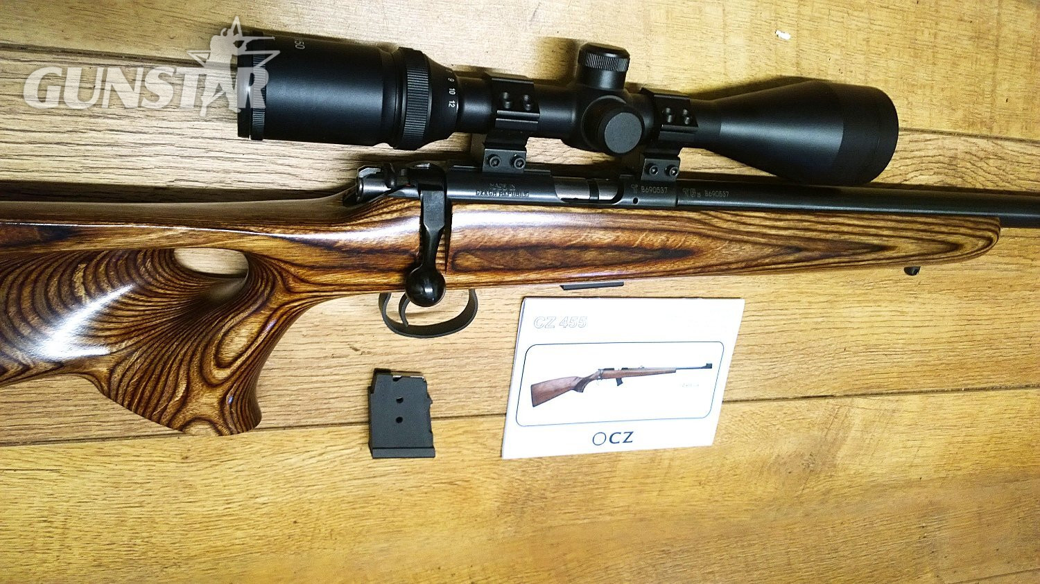 CZ 455 Varmint Bolt Action .22 Long Rifle (.22 LR) Rifle - {CATEGORY} in 