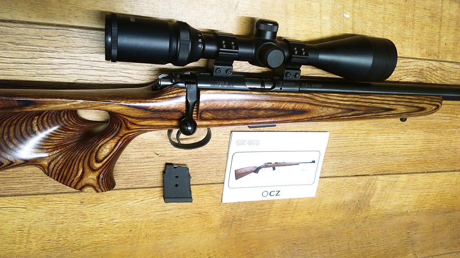 CZ 455 Varmint Bolt Action .22 Long Rifle (.22 LR) Rifle - {CATEGORY} in 