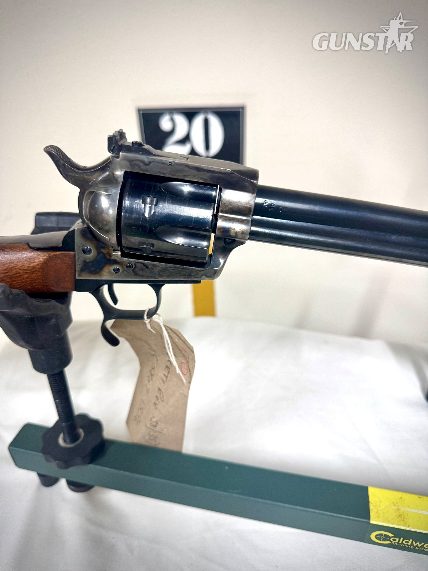 Uberti long Barrel revolver .38 / .357 with stock 1871 .357 Revolver