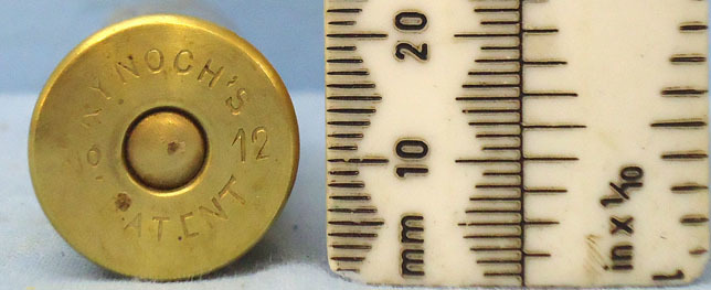 INERT DEACTIVATED. Scarce Victorian Pre 1898 12 Bore Paradox 3 Inch Bulleted Bra INERT DEACTIVATED. Scarce Victorian Pre 1898 12 Bore Paradox 3 Inch Bulleted Bra Antique & Militaria