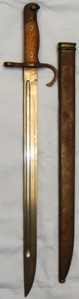 Japanese ‘Arisaki Type 30’ Bayonet, Scabbard. BAYO 6271. Bayonet