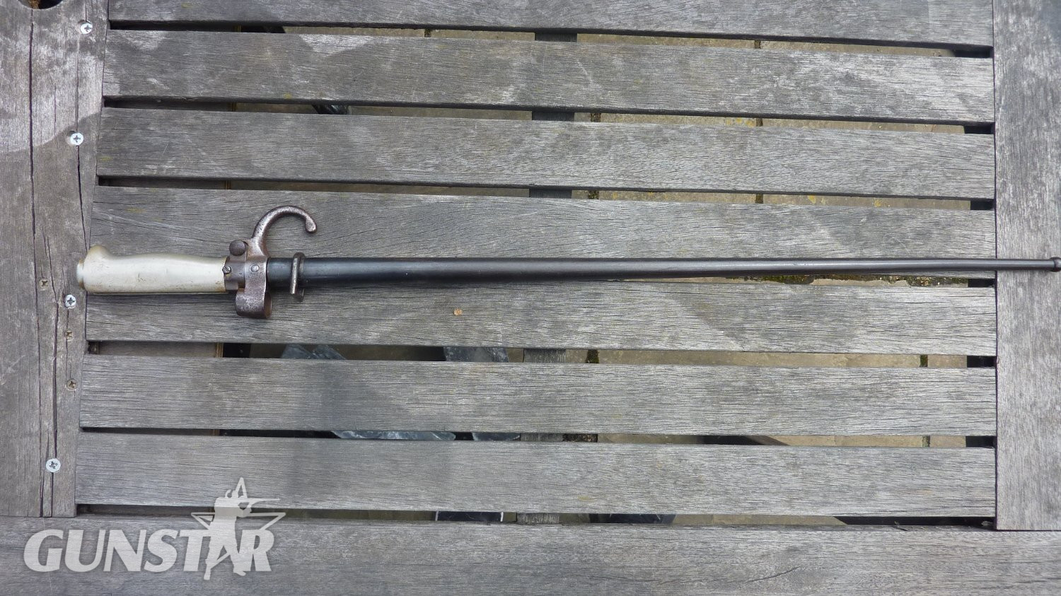 1886 French Lebel Rifle - cruciform blade - Bayonet in 
