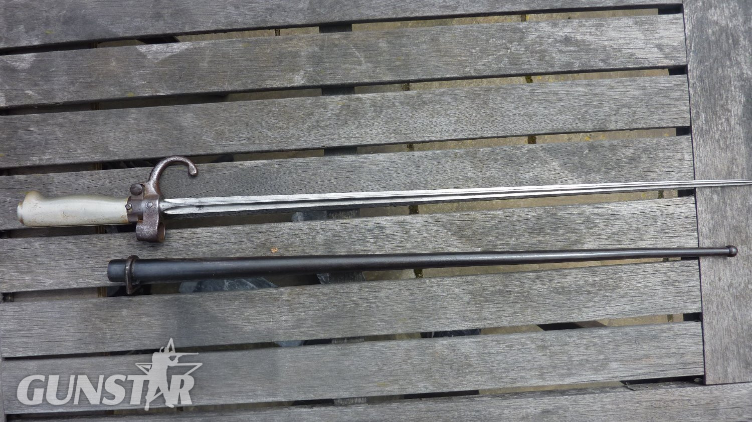1886 French Lebel Rifle - cruciform blade - Bayonet