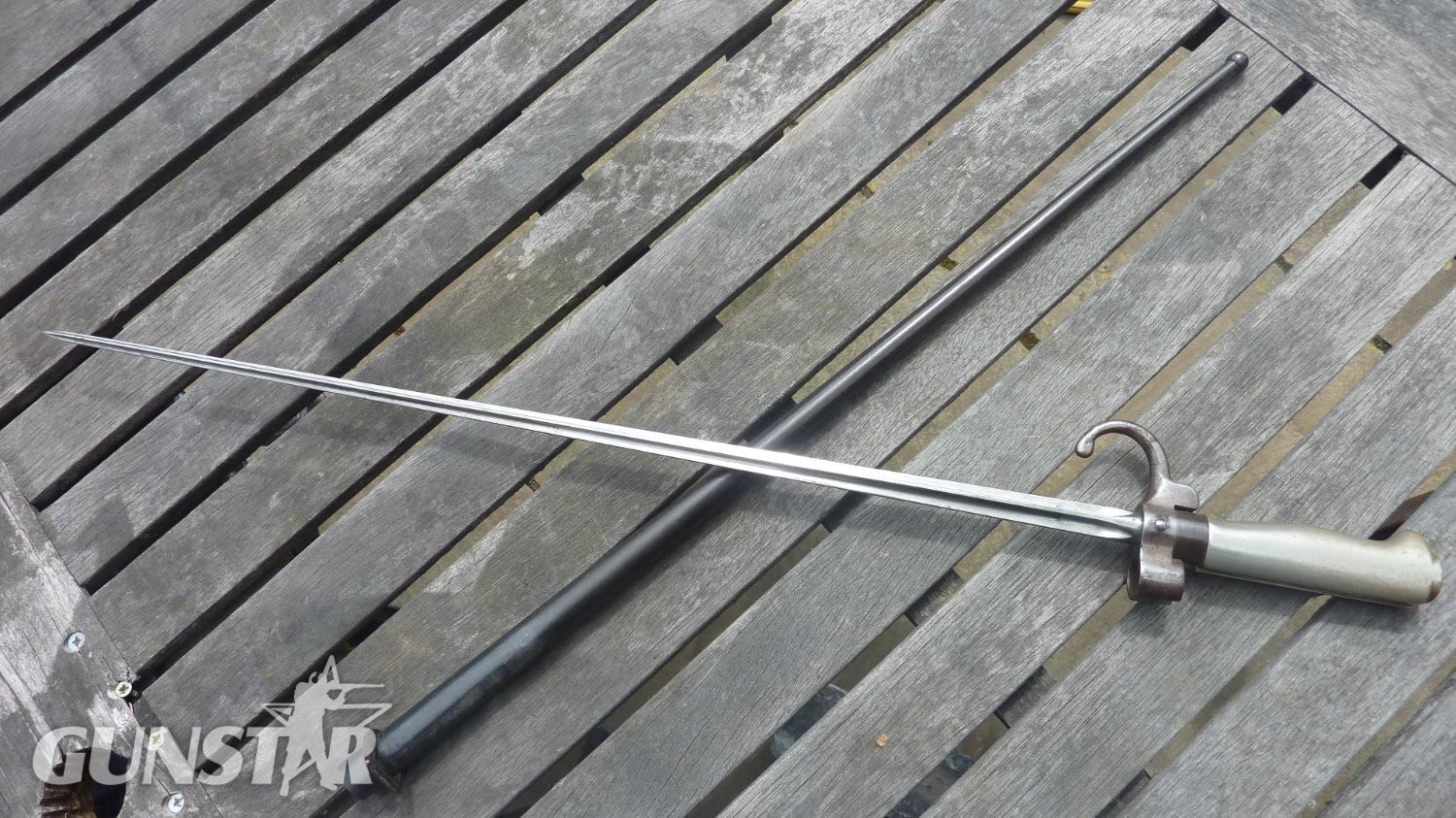 1886 French Lebel Rifle - cruciform blade - Bayonet - {CATEGORY} in 