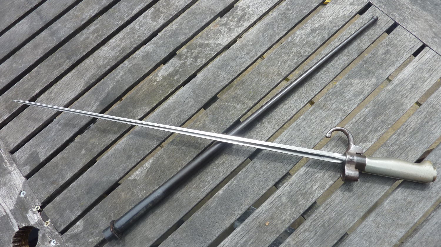 1886 French Lebel Rifle - cruciform blade - Bayonet - {CATEGORY} in 