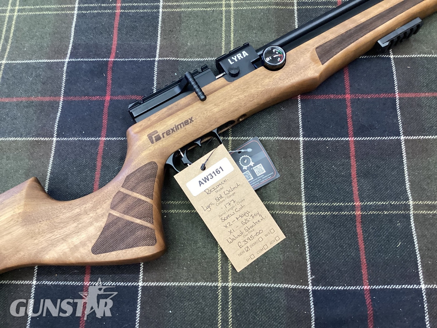 Reximex LYRA STD WALNUT.  .177