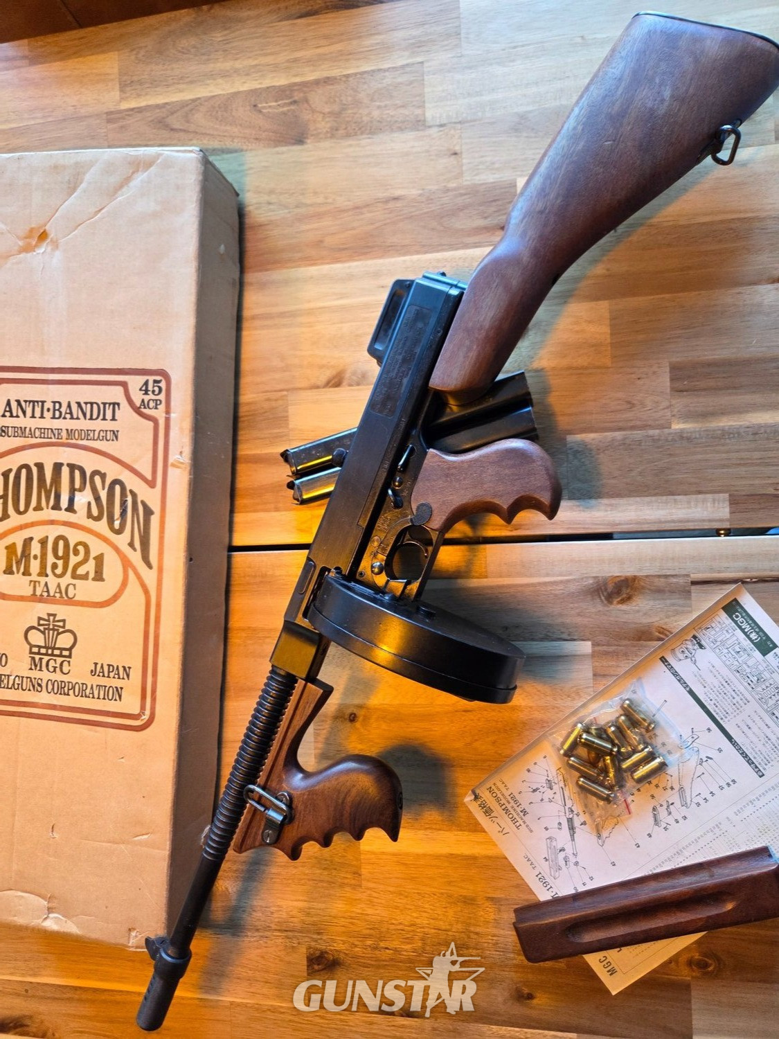 MGC Thompson M-1921 - Blank Firing 