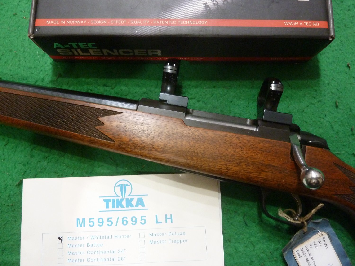  Tikka M595 Bolt Action .243 Rifle