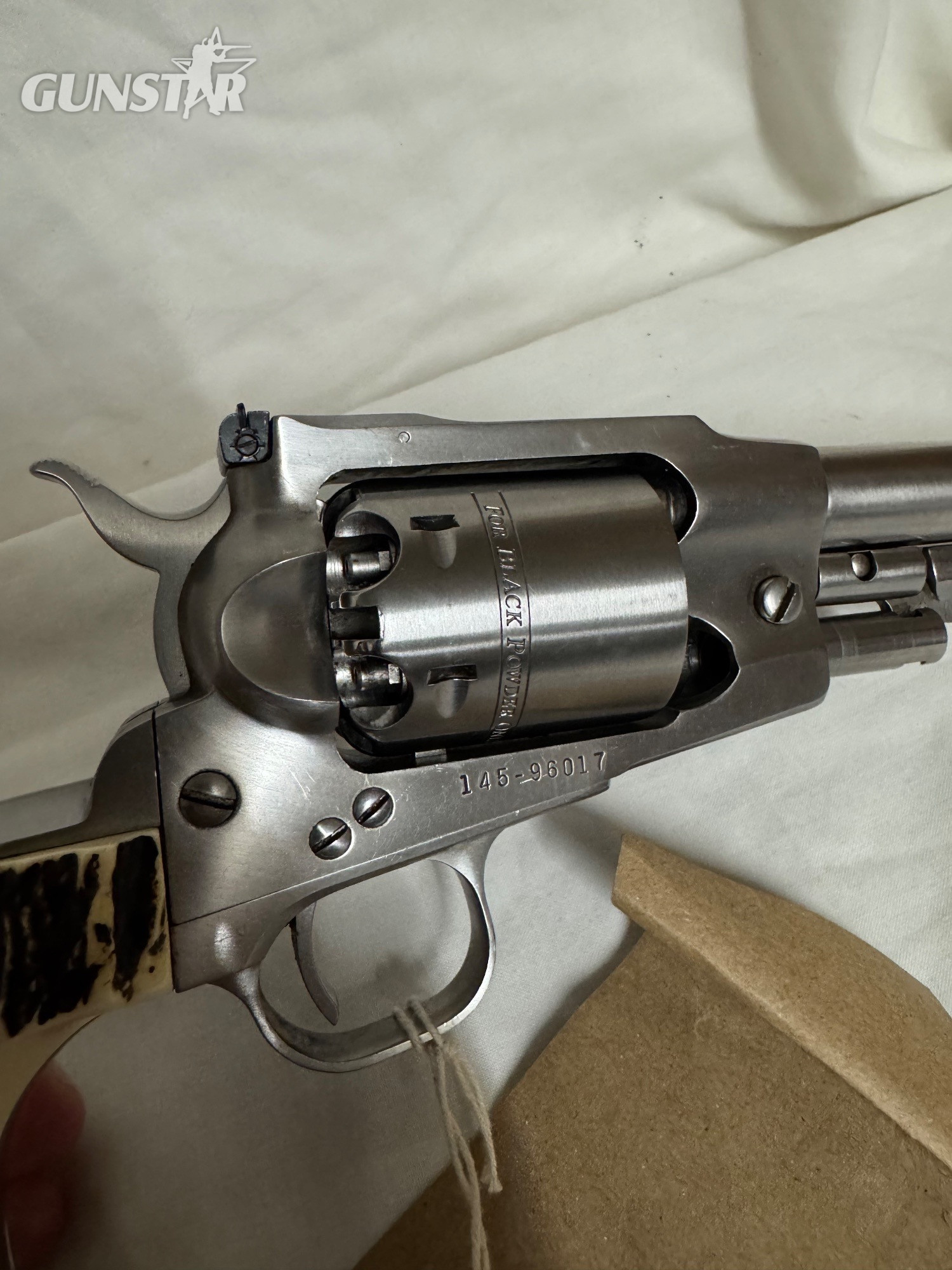  Ruger Old Army in .45. Stainless  Old Army .45 Muzzleloader