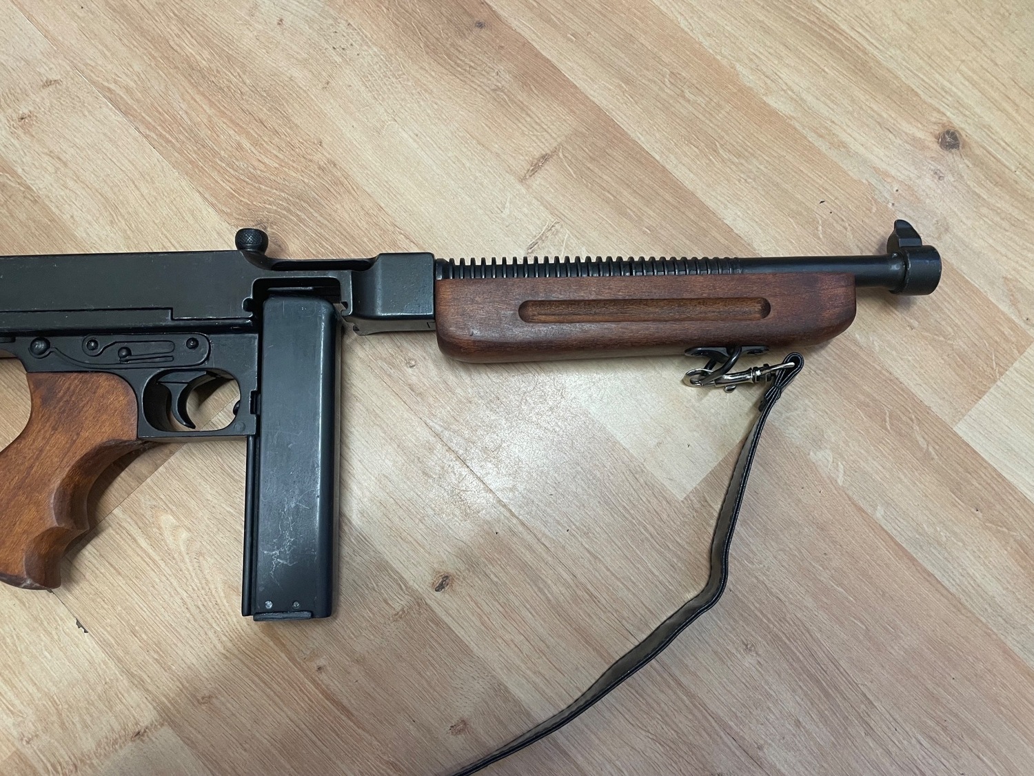 {CATEGORY} - Denix Tommy Gun Denix Thompson M1928/M1928A1 Tommy Gun - Non-firing in 
