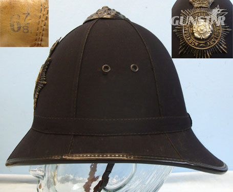 Northhamptonshire Constabulary Male Constable\'s / Sergeant\'s Blue Serge 6 Pane King’s Crown Northhamptonshire Constabulary Male Constable's / Sergeant's Blue S Clothing