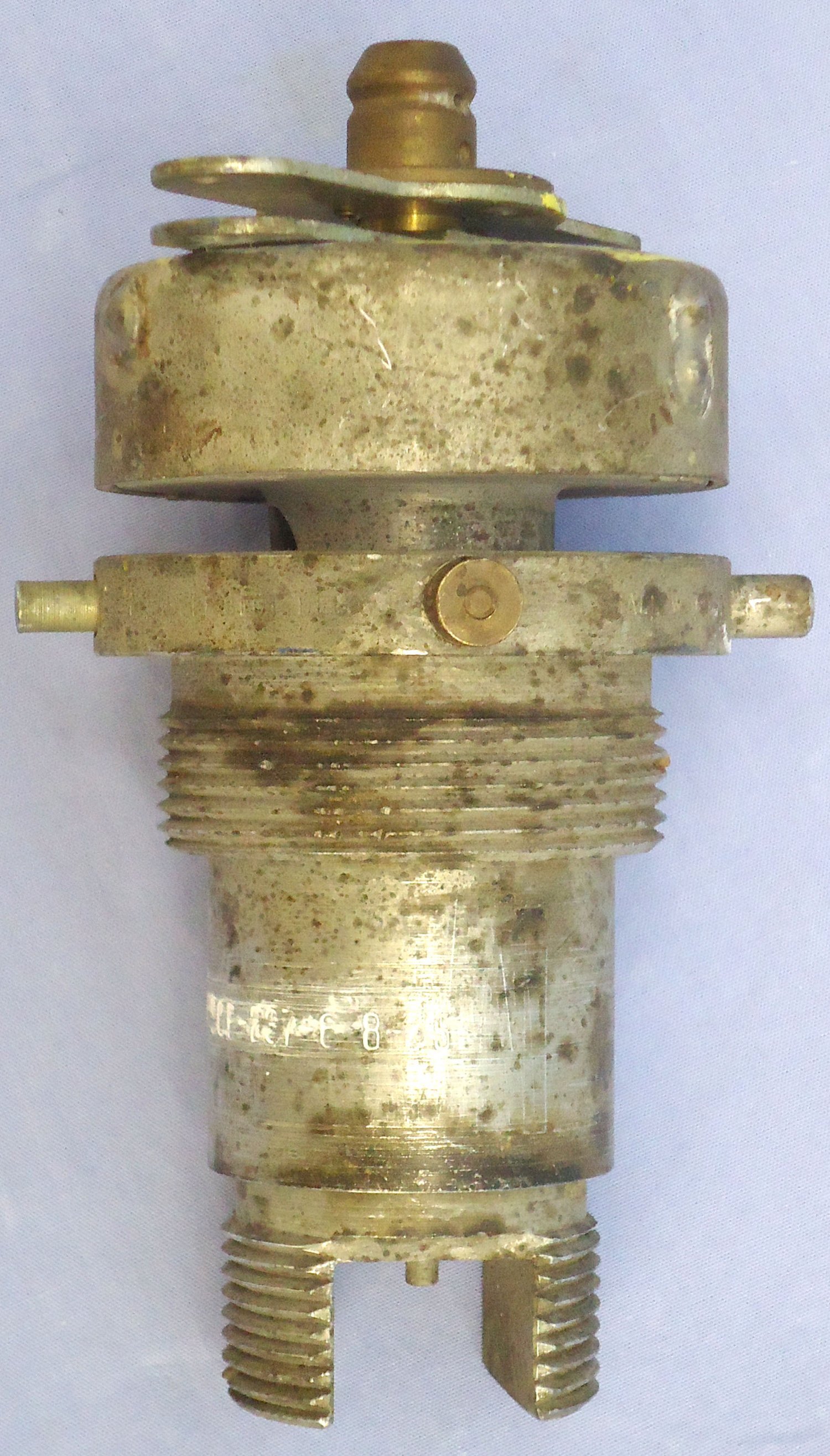 INERT. American, WW2, 1945 Dated, M164 Aircraft Bomb Fuze. Sn - 21438 INERT. American, WW2, 1945 Dated, M164 Aircraft Bomb Fuze. Sn - 21438  Other Ammunition - {CATEGORY}