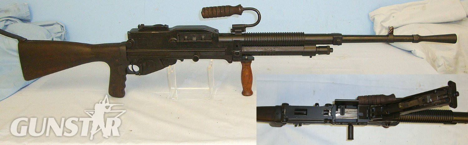 Inter War & WW2 Era French Hotchkiss Model 1922-1926 7.92mm Calibre Light Machine Gun Turkish Military Contract** UK 2008 DEACTIVATION CERTIFICATED COCKS & DRY FIRES**Sn 20067:5 None  Machine Gun in 