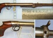 1905-1914 BSA Lincoln Jeffries Patent Improved Model D .177 Calibre Pistol Grip Stock Variant Underlever Air Rifle With Correct ‘Bayonet’ Catch Lever & Correct Crisp Cylinder Markings. AI 601 air rifle .177