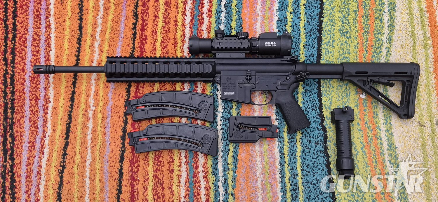 Smith & Wesson M&P 15-22 Semi-Auto .22 Long Rifle (.22 LR) Rifle in 