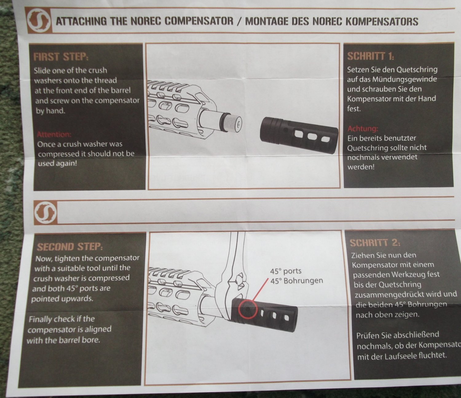 SCHMEISSER SP15 Compensator Other Accessory - {CATEGORY}