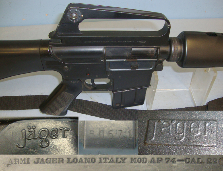 Armi Jager Copy Of The Full Bore Vietnam War Period US M16 & Sling**UK/ EU DEACTIVATION CERTIFICATED** Semi-Auto None Rifle