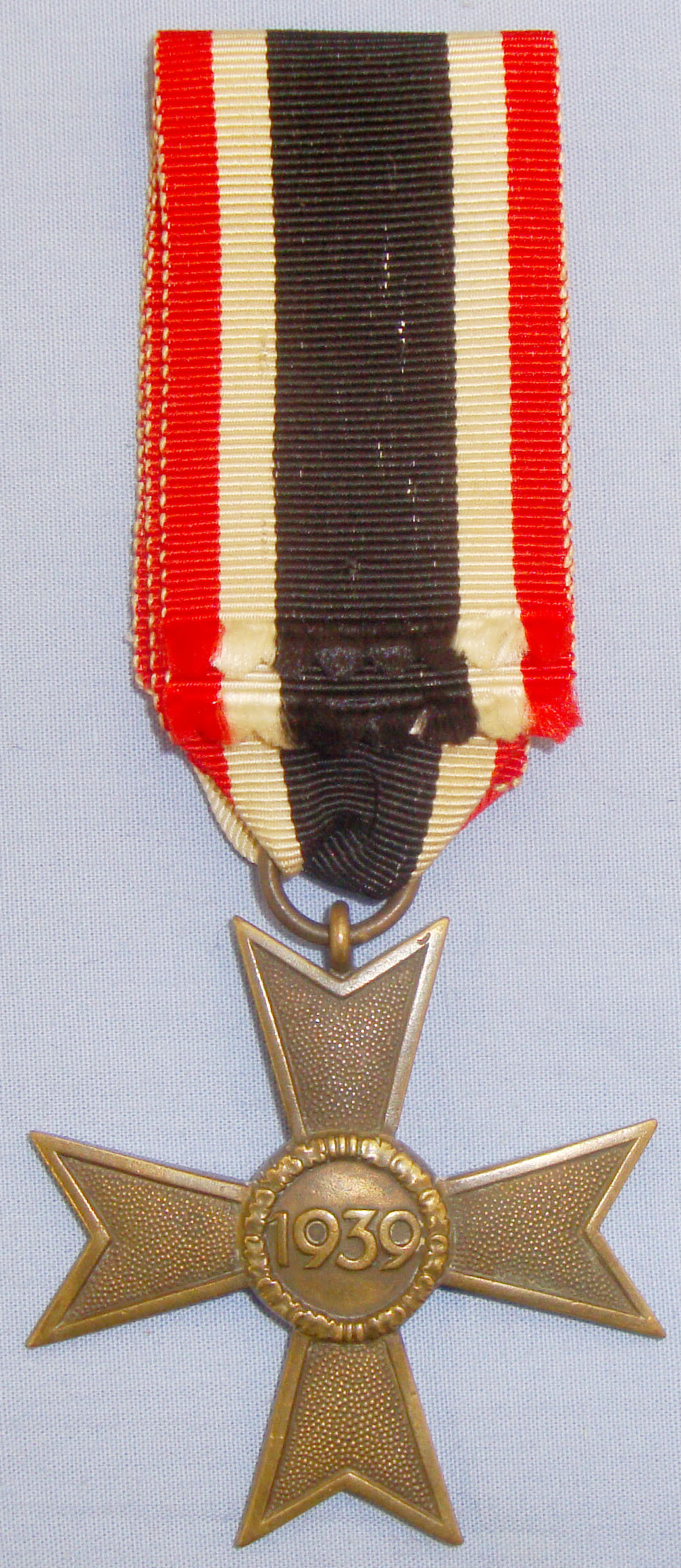  1939 Nazi 2nd Class War Merit Cross and Ribbon. N 134. 1939 Nazi 2nd Class War Merit Cross and Ribbon. N 134. Antique & Militaria