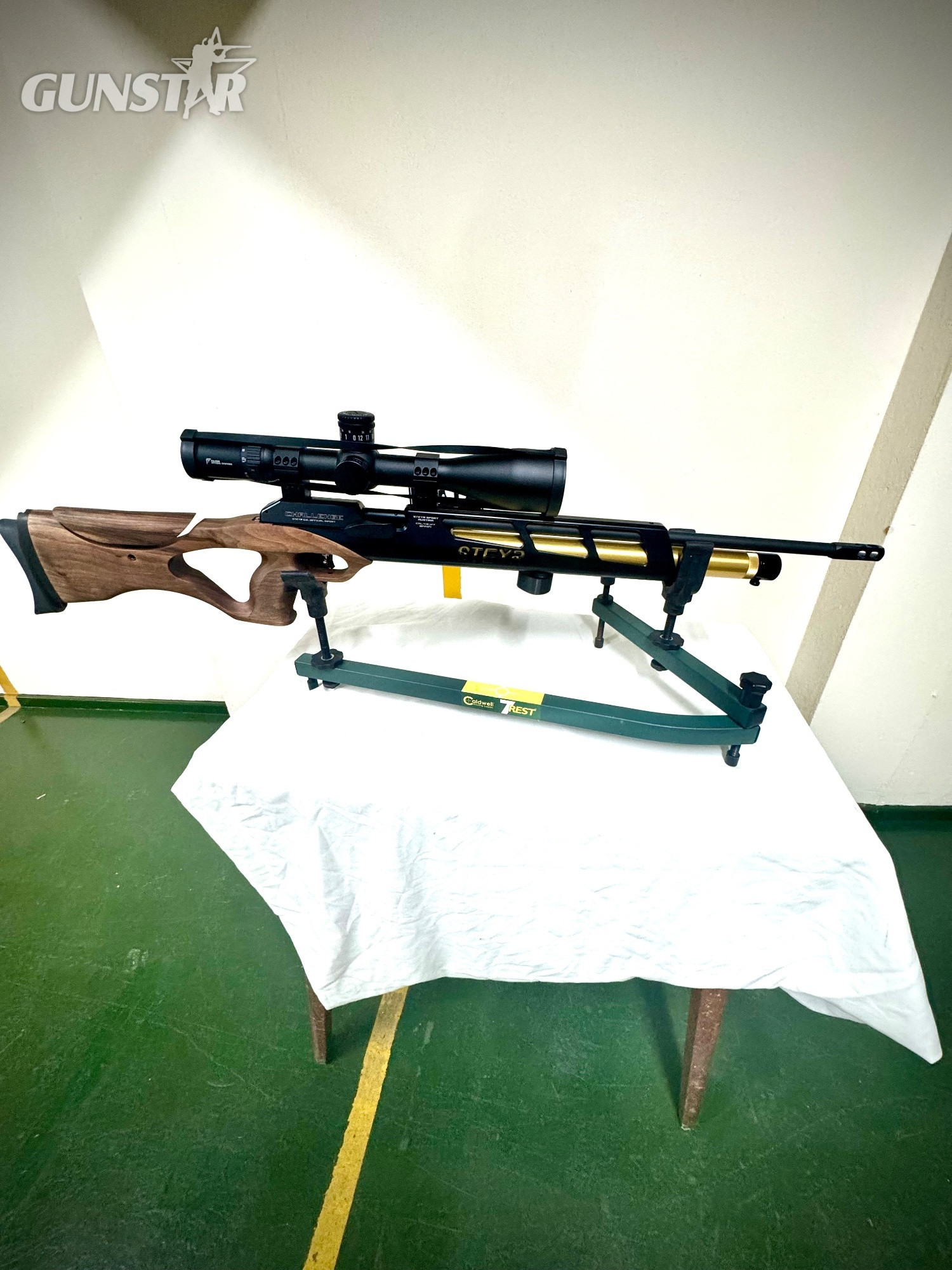 STEYR Challenge Hunting .177 cased  Steyr .177 in 