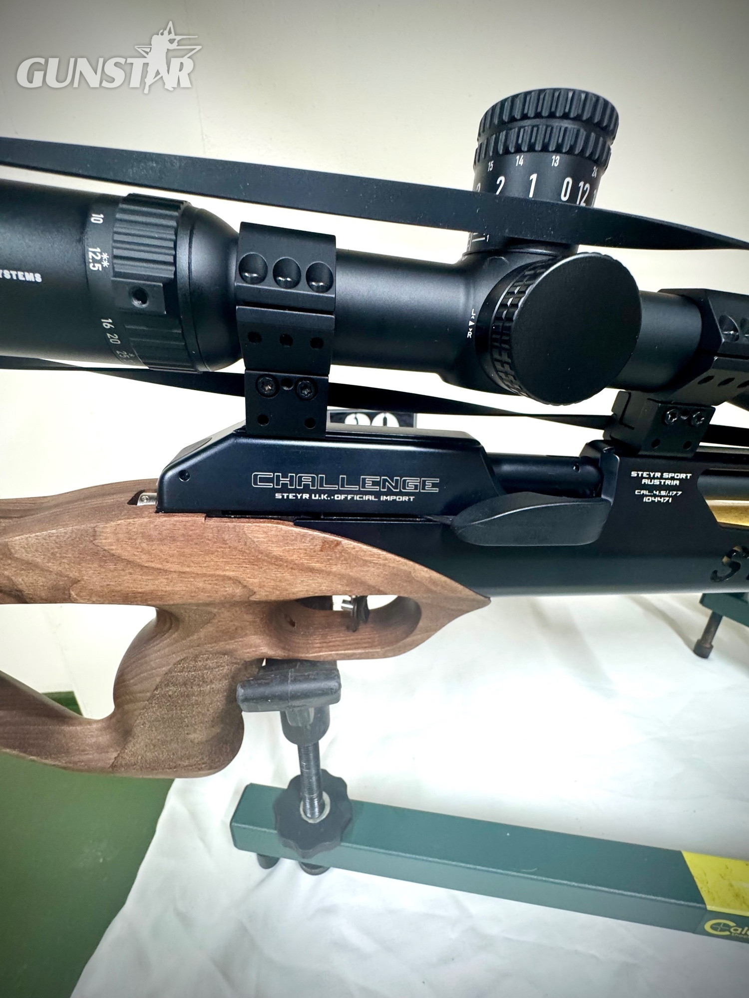  STEYR Challenge Hunting .177 cased  Steyr .177