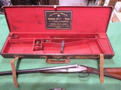 Hellis, Charles & Sons Boxlock E/J Side By Side 12 Bore/gauge