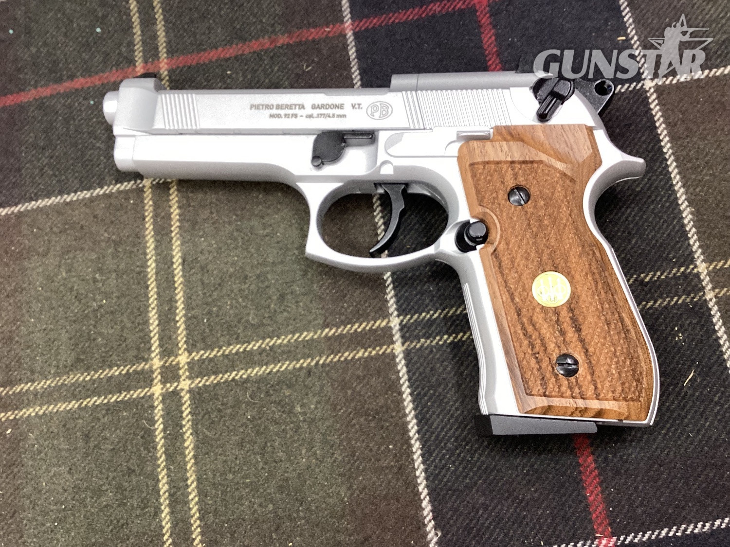 Umarex Beretta 92 FS NICKEL  .177 in 