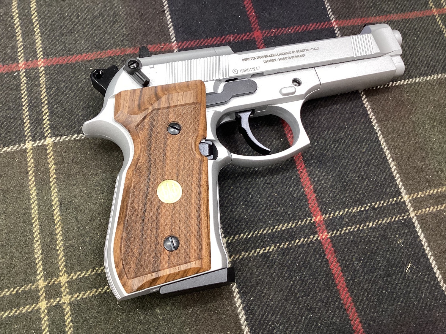 Umarex Beretta 92 FS NICKEL  .177