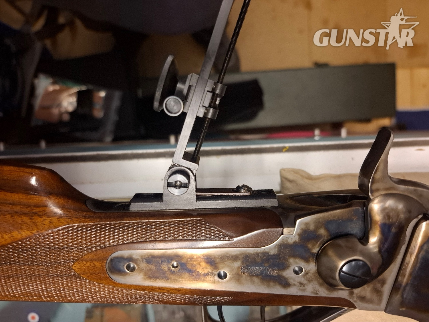 Pedersoli 1874 Sharps Quigley Lever Action .45 Rifle